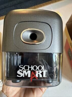 new School Smart Electric Home Office Desktop Dorm Pencil Sharpener 084328